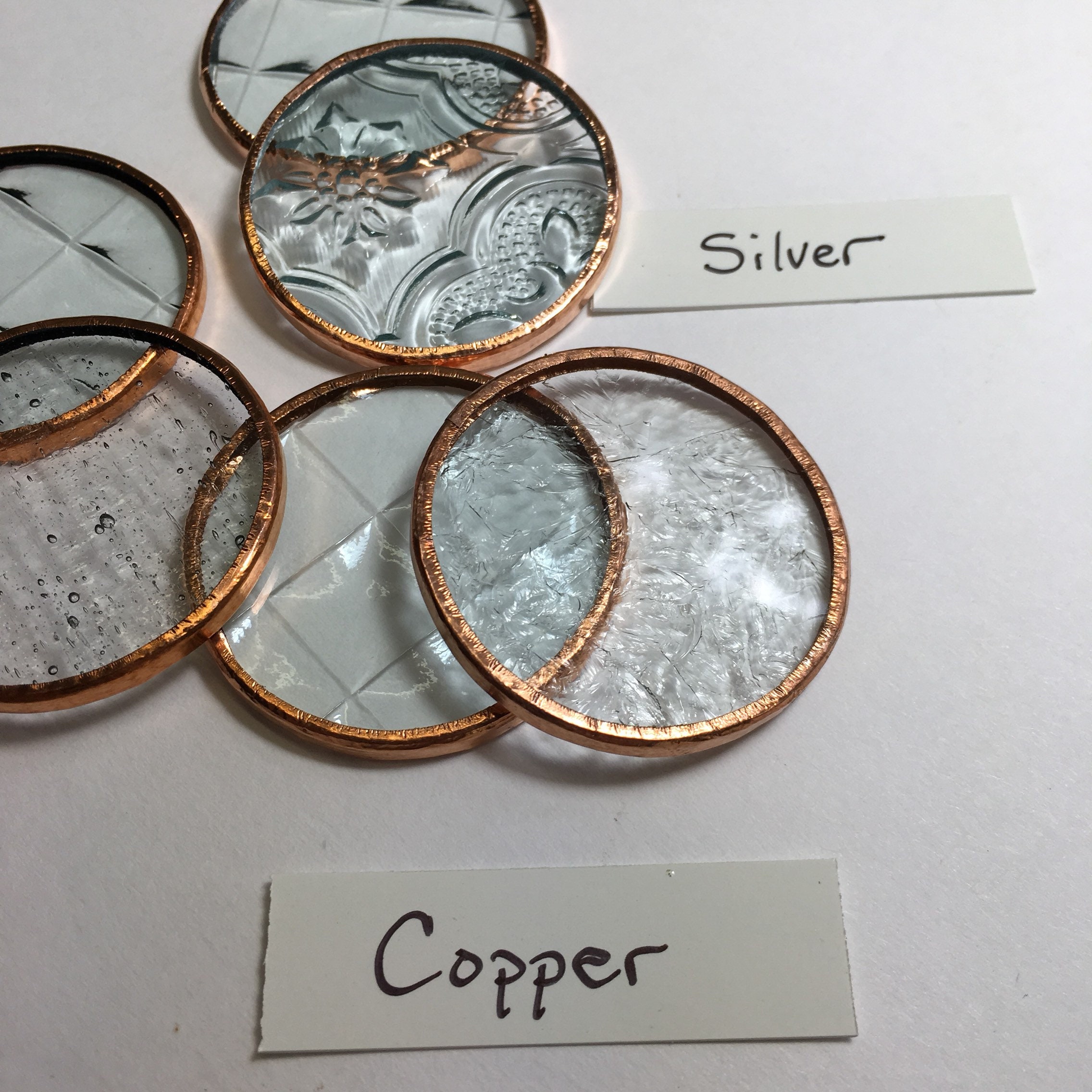 Stained Glass Precut and Foiled Circles you'll find super Etsy