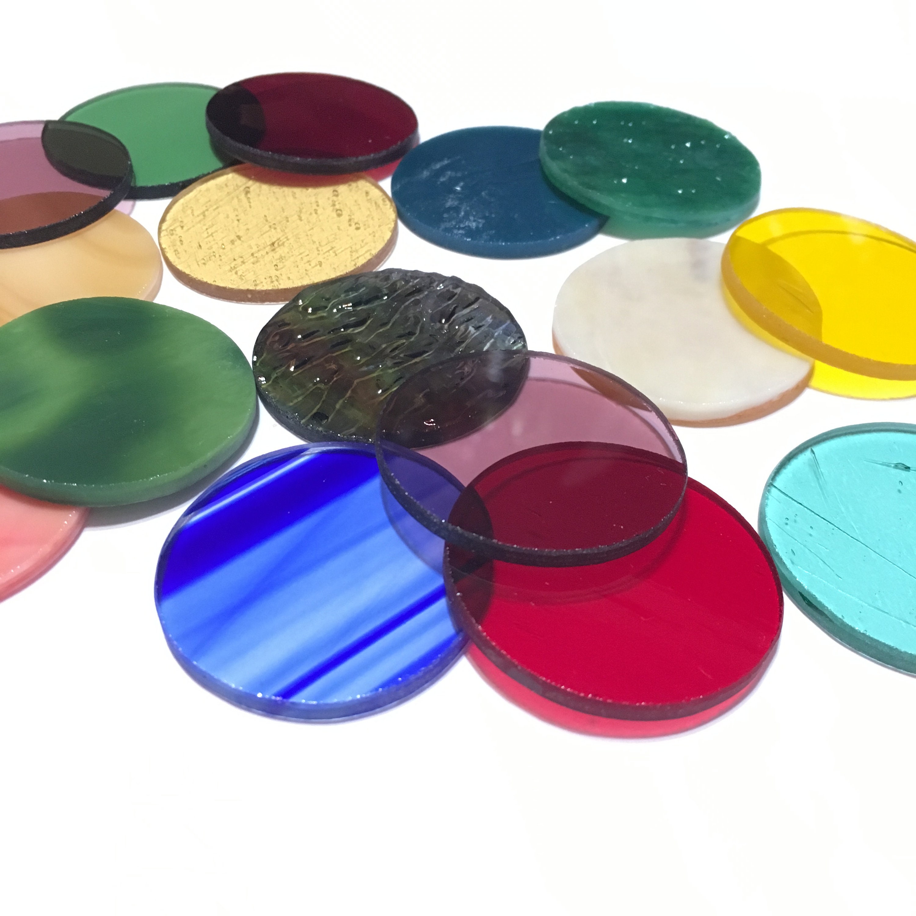 Stained Glass Precut Circles You Can't Do Without Explore Etsy Australia