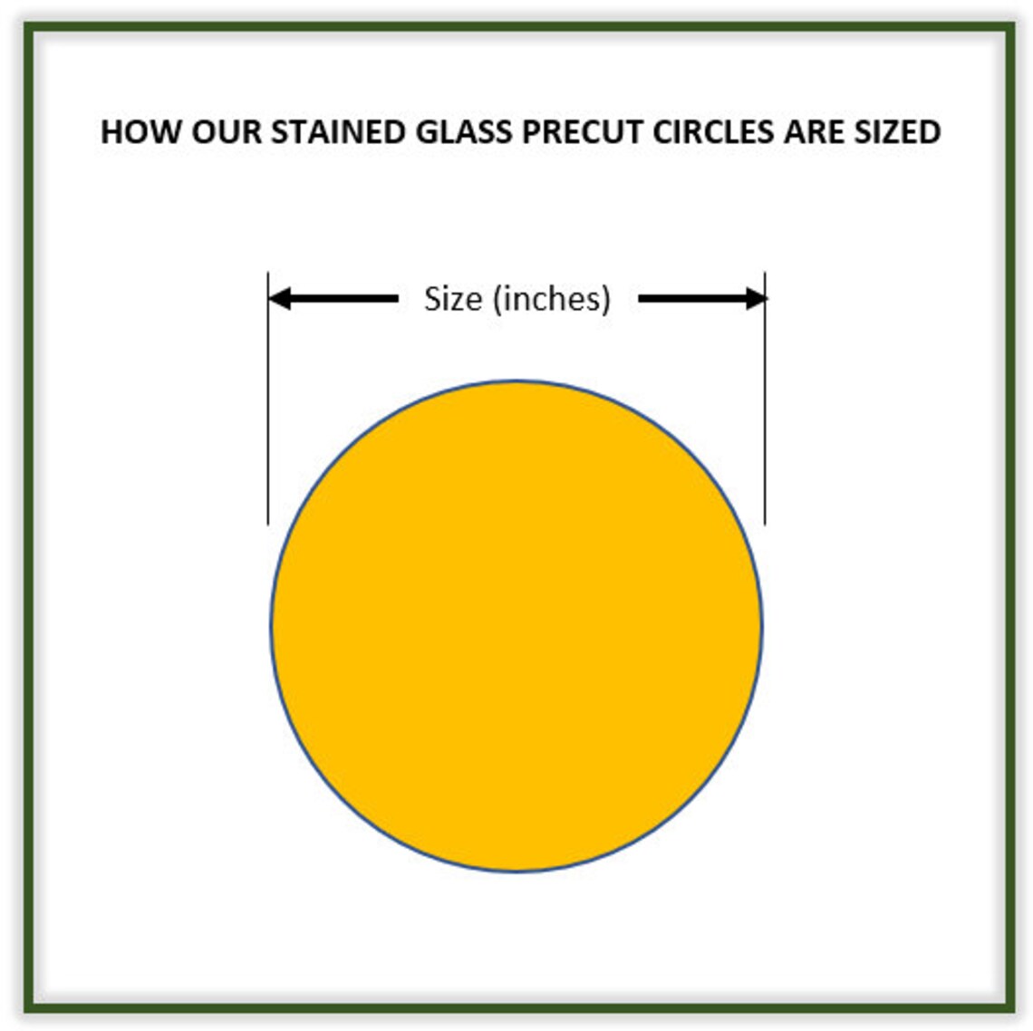 Stained Glass Precut Circles you'll love Discover the Etsy