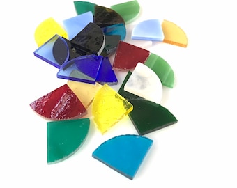 Stained Glass Precut Quarter Rounds are Amazing Explore the amazing Variety Color Mix Now!