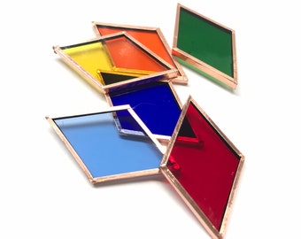 Stained Glass Precut and Foiled Diamonds you'll love Discover the Variety Color Mix Now.