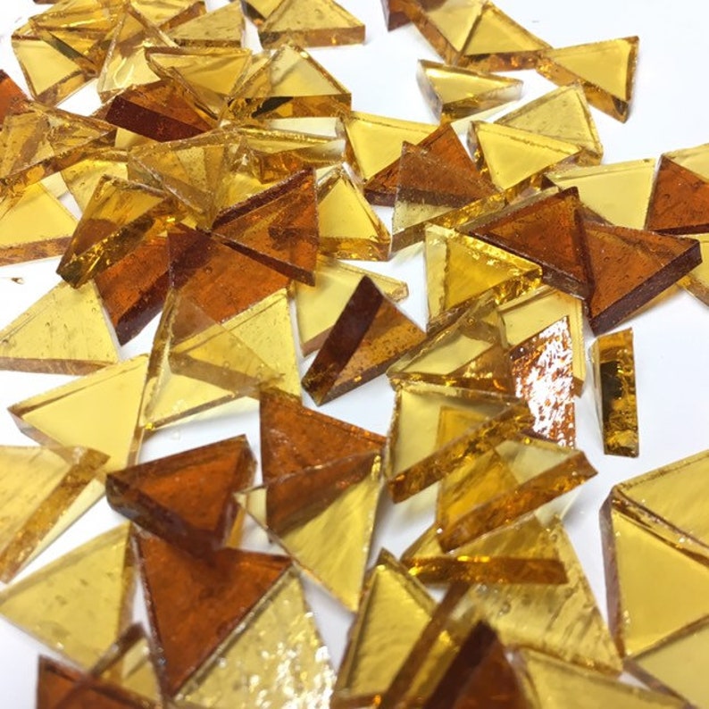 Stained Glass Precut Triangles You'll Love Discover the | Etsy