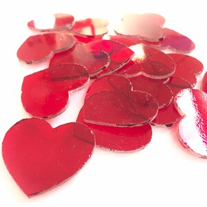 Cherry Red Precut Hearts you'll fall in love with Explore the amazing Red Color Now image 2