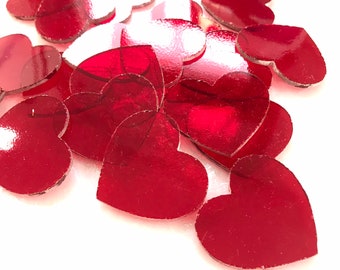 Cherry Red Precut Hearts you'll fall in love with Explore the amazing Red Color Now!