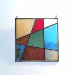 Stained Glass Abstract Suncatcher Kit image 6