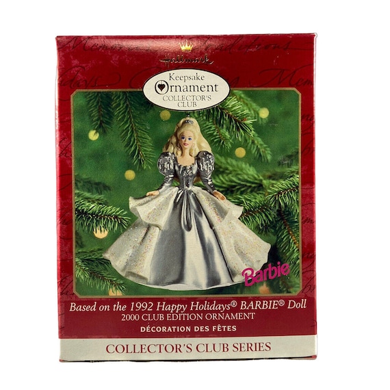2000 (1992) Happy Holidays Barbie (barbie) Hallmark Keepsake