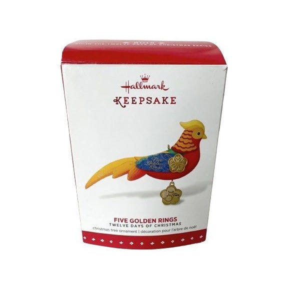 Five Golden Rings (twelve Days of Christmas) Hallmark Keepsake