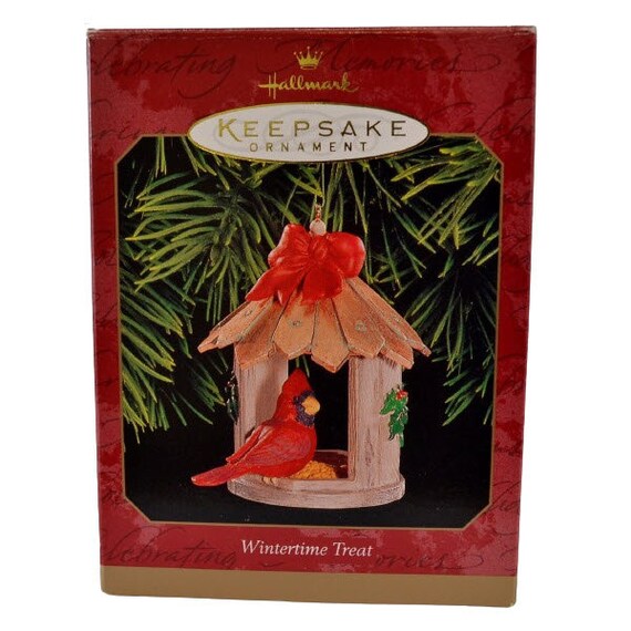 1999 Wintertime Treat (bird) Hallmark Keepsake Christmas