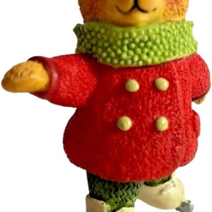 2002 Gracie Skates (Fourth in the Snow Cub Club) Hallmark Keepsake Christmas Tree Ornament (QRP4643) NIB New in Box