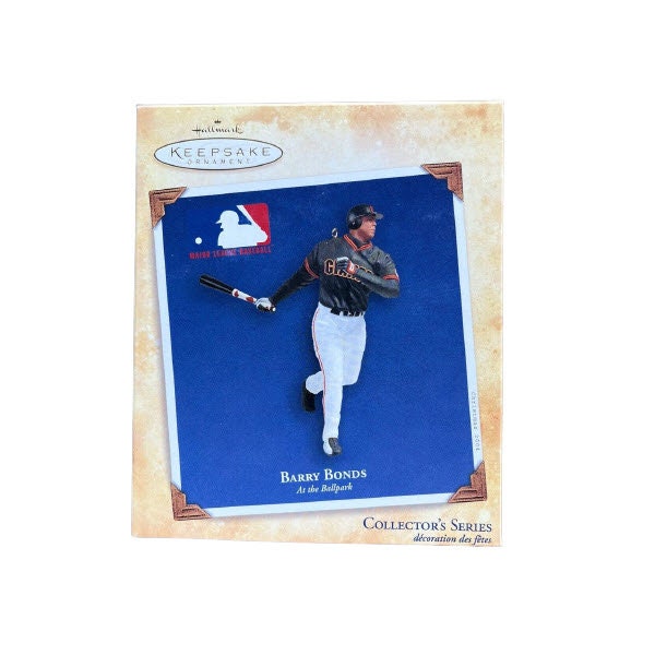 2004 Barry Bonds Hallmark Keepsake Christmas Tree Ornament