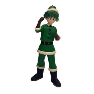 Izuku Midoriya - My Hero Academia (Animation) Hallmark Keepsake Christmas Tree Ornament (QXI7229) + 80s 90s One Vintage Ornament NIB