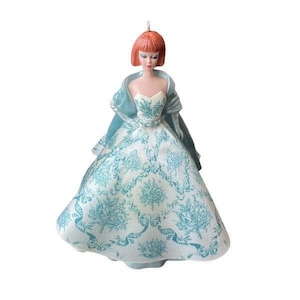 Provencale Barbie Doll Hallmark Keepsake Christmas Tree Ornament