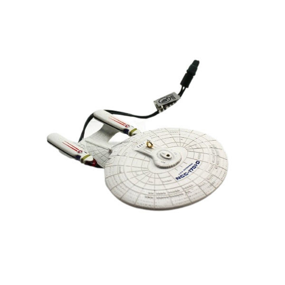 1993 スタートレック U.S.S エンタープライズ 点滅ライト ホールマーク