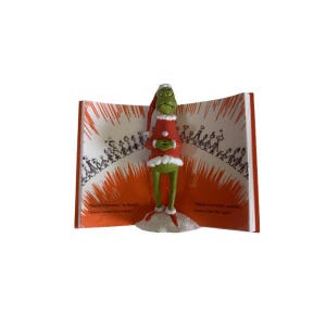 Eine Schockierende Überraschung (Dr. Seuss wie der Grinch Stola Weihnachten stahl!) Hallmark Andenken Ornament (QXI2429) + 80er 90er Jahre One Vintage Ornament NIB