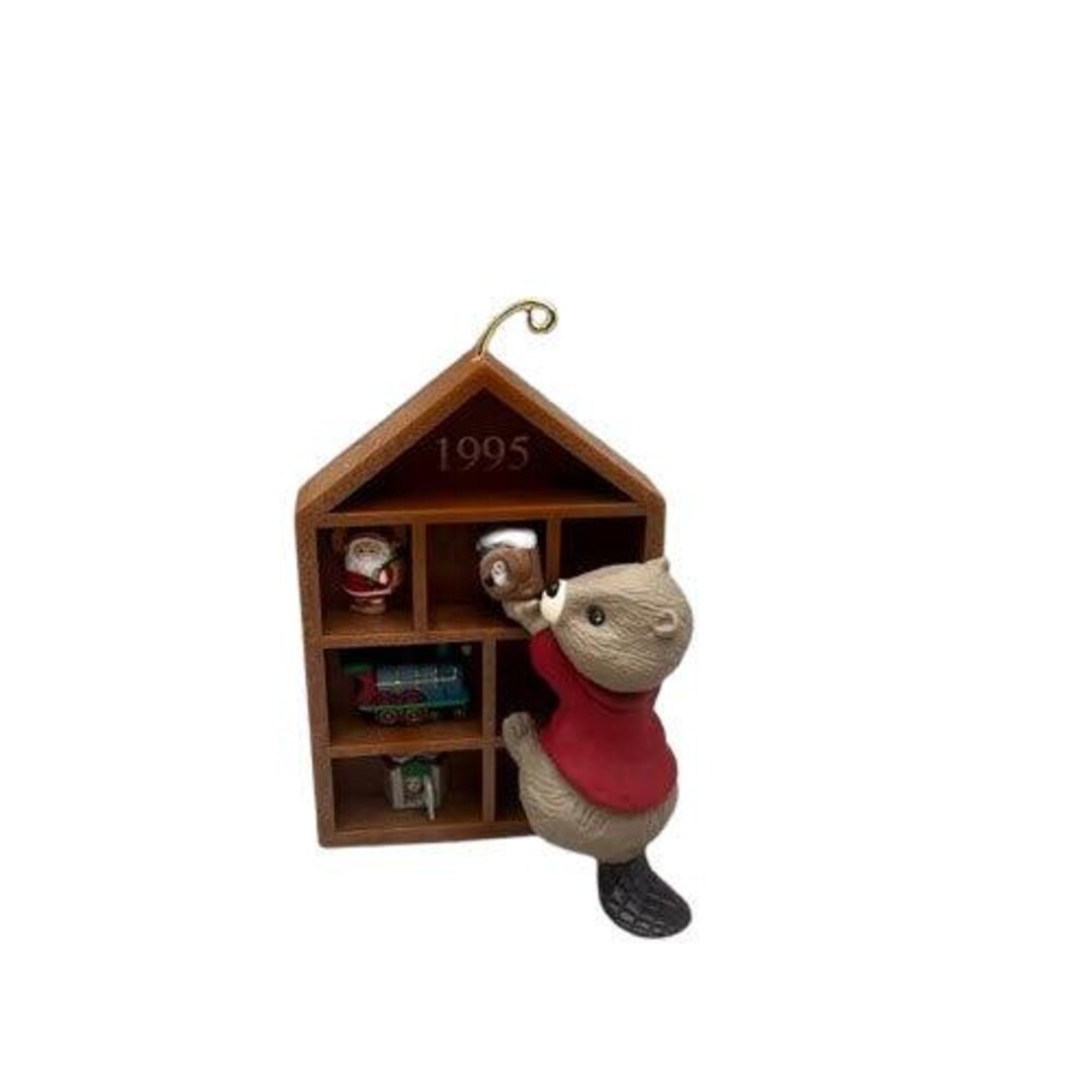 Lot De 6 Ornements De Noël Hallmark 1994 - Souris En Friandises De Cuisson - Vintage - Occasion