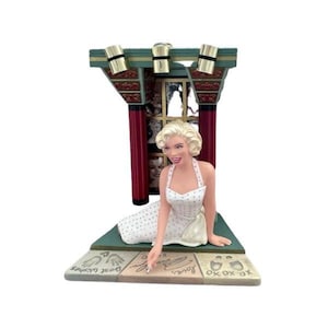 2004 Marilyn Christmas to All! (Marilyn Monroe) por Carlton Cards Hallmark Keepsake Enfeite de árvore de Natal (CXOR-113L) NIB Novo na caixa