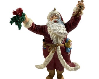 置物 Telco Santa the Baker Motion-Estes 1996 Mr. Mrs Santa Claus Lighted TELCO Motion-ettes Figures 1996 12” in