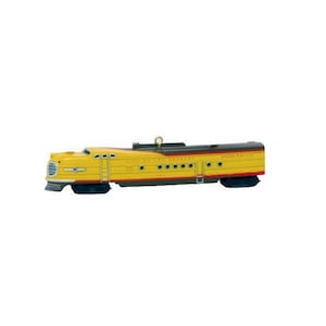 Vintage Union Pacific (Lionel) por Carlton Cards Hallmark Keepsake Enfeite de árvore de Natal (CXOR-122R) NIB Novo na caixa
