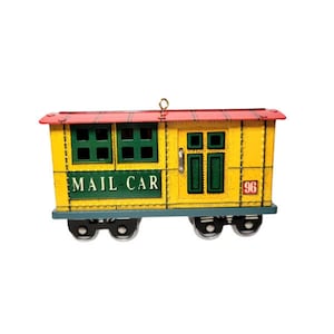 1996 Yuletide Central (Train) Hallmark Keepsake Christmas Tree Ornament (QX5011) NIB New in Box