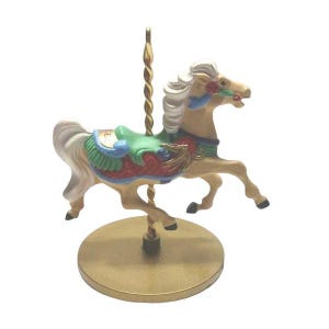 1989 Ginger - Carousel Horse (Carousel Horse) Hallmark Keepsake Christmas Tree Ornament (XPR9721) NIB New in Box
