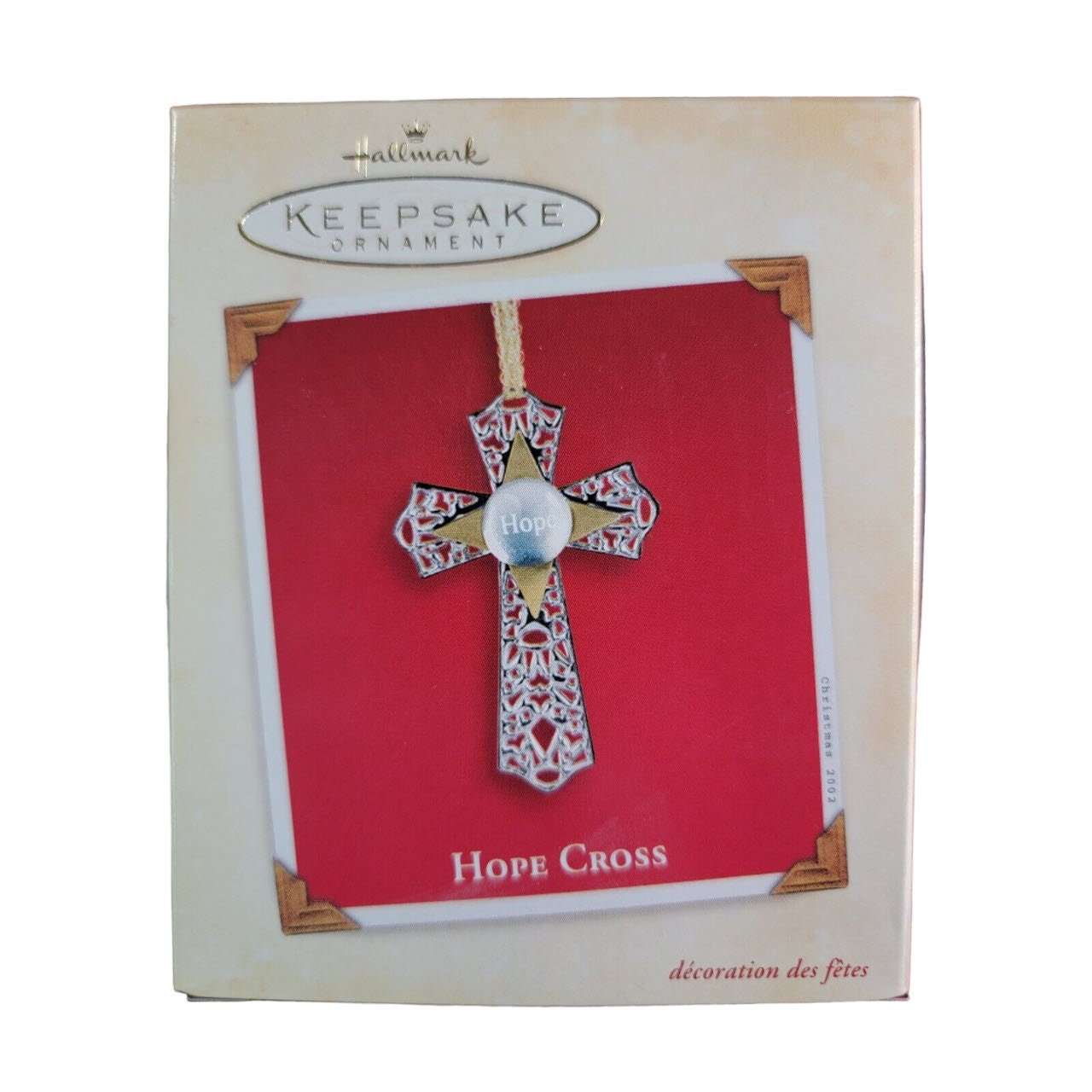 2002 Hope Cross cross Hallmark Keepsake Christmas Tree 2002 Hope Cross cross Hallmark Keepsake Christmas Tree