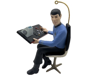 1996 Star Trek Mr. Spock Hallmark Keepsake Christmas Tree Ornament (QXI5544) NIB New in Box