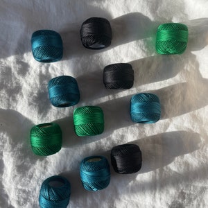 Mini Pearl Cotton Embroidery Thread - 58 yards