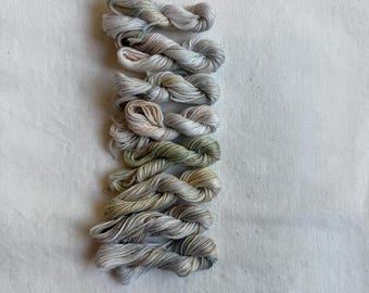 Apple Hand Dyed Variegated Embroidery Thread Set