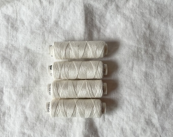 Creamy White Linen Sewing/Embroidery Thread