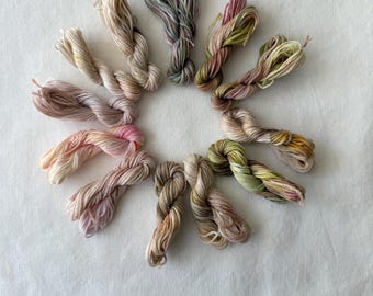 Bloom Hand Dyed Embroidery Floss Set