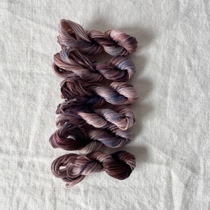 Marvellous Mauves Hand Dyed Embroidery Floss