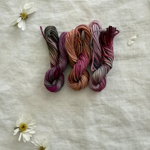 Macaroons Hand Dyed Embroidery Floss Set
