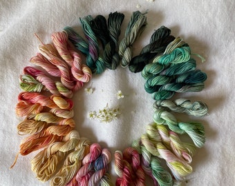 A Joyful Expression Hand Dyed Embroidery Floss Set - Collector's Edition