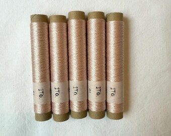 Fall in Love with Fine Texture ITO Silk Thread - Creamy Rose