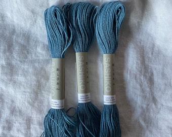 Blue Mood Japanese Sashiko Thread - 22m