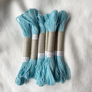 Sky Blue Japanese Sashiko Thread - 22m