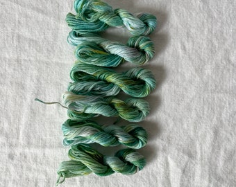 Vibrant Hand Dyed Embroidery Floss