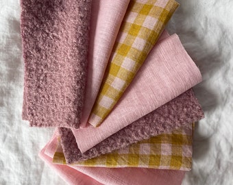 Cozy Fabric Book Bundle Linen Squares