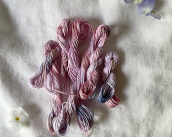 Rose Hand Dyed Embroidery Floss