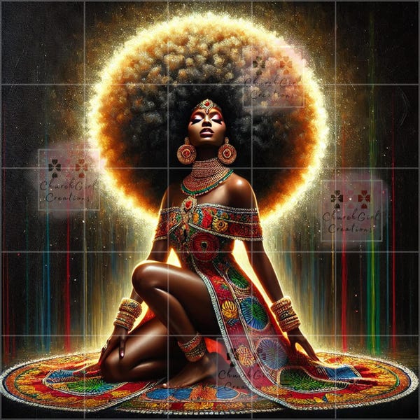 Schwarze Königin png, Schwarze Frau Clipart, Afro-Mode Mädchen, Afroamerikaner, Bunte Clipart PNG, Digital Download, AI Art, Afro Königin png