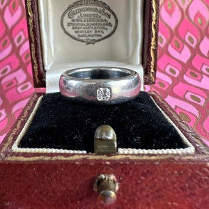 Tiffany & Co Platinum Diamond Ring Band