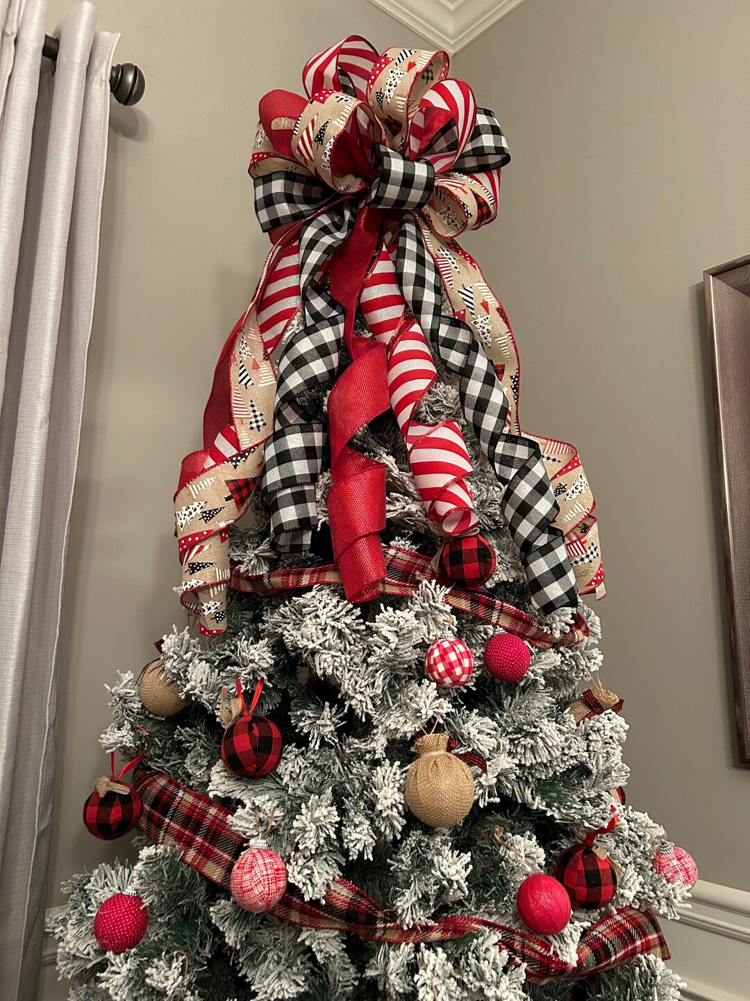 Farmhouse-chic Tree Topper - Etsy