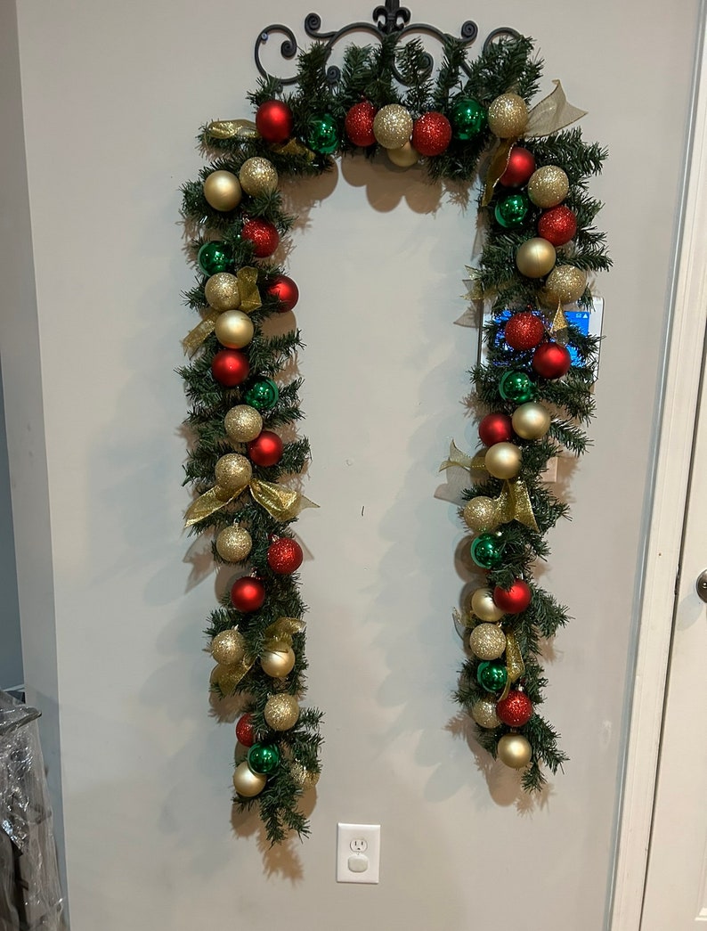 Custom Christmas Wreath and Garland Etsy