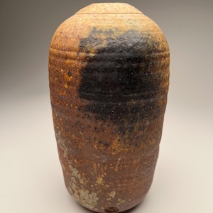 Original Altered Vessel Vasenform vom California Colorado Potter D. Michael Coffee (1954-2023) SIGNIERT
