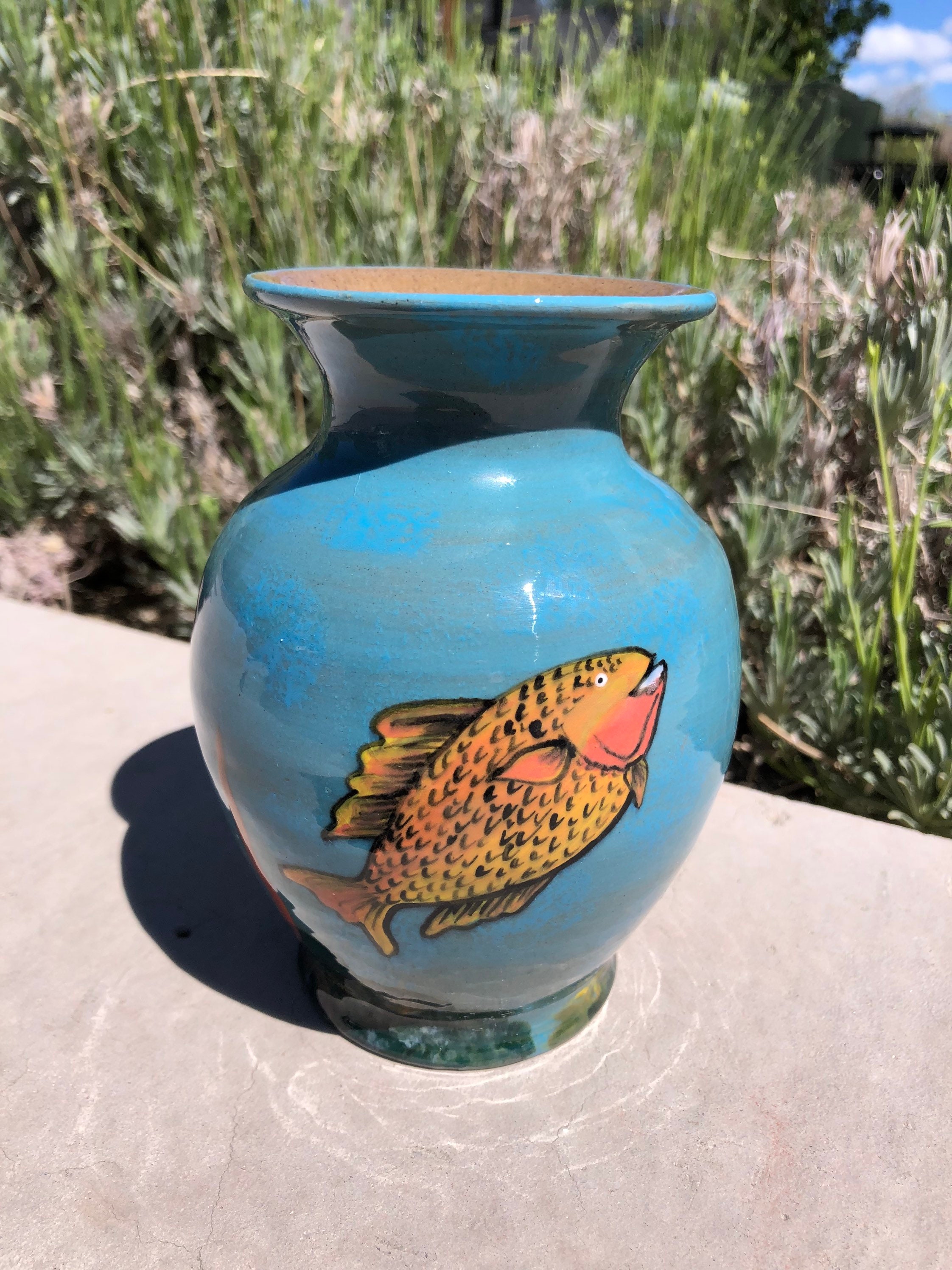 Vintage Original Wassi Art Jamaican Jamaica Art Pottery Vase Etsy