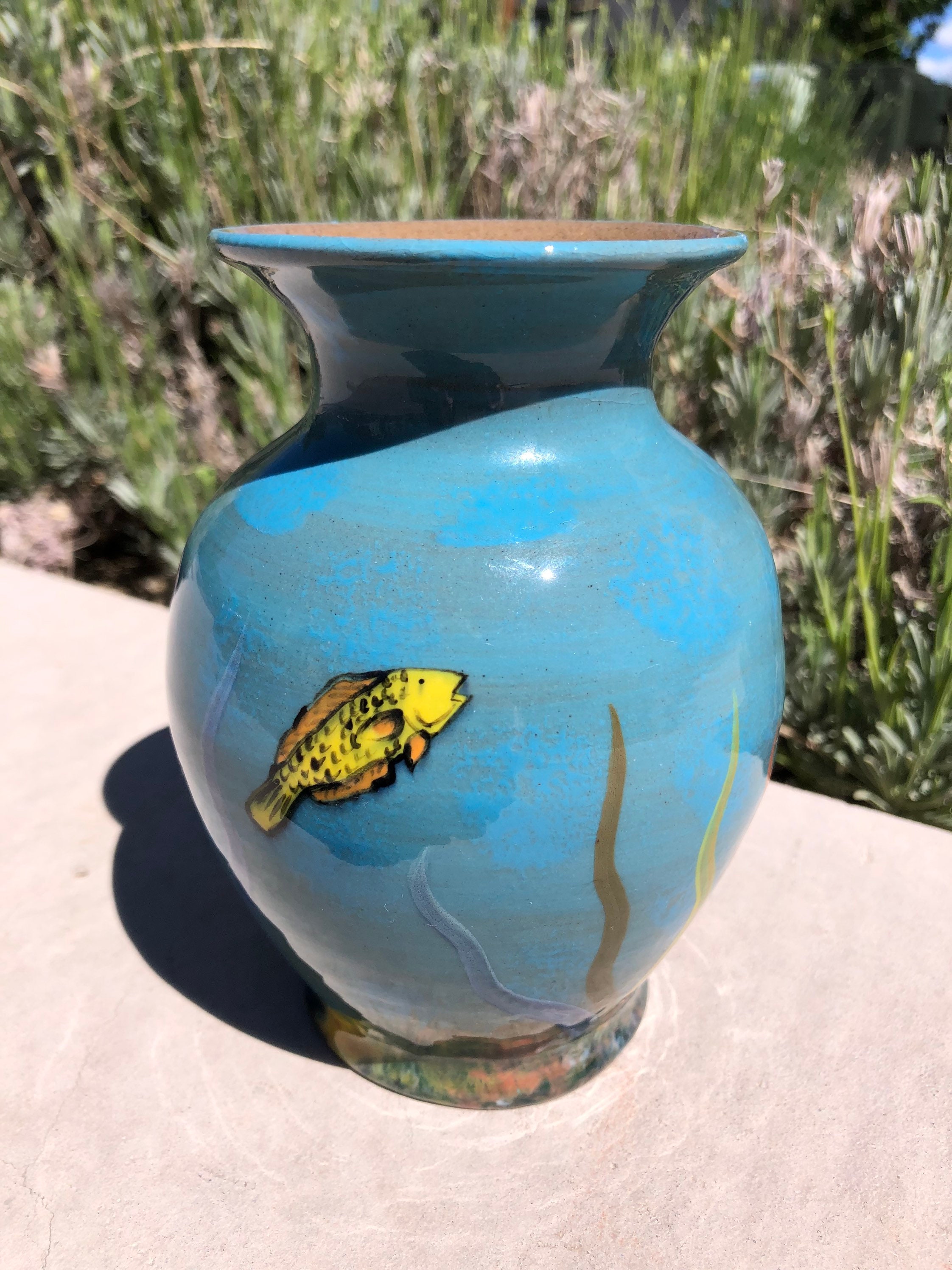 Vintage Original Wassi Art Jamaican Jamaica Art Pottery Vase Etsy