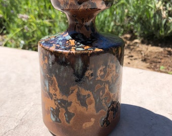 Circa 1975 Unsigned Pottery Craft Vase from Southern California perfect for the Robert Maxwell SDW Jaru era collection