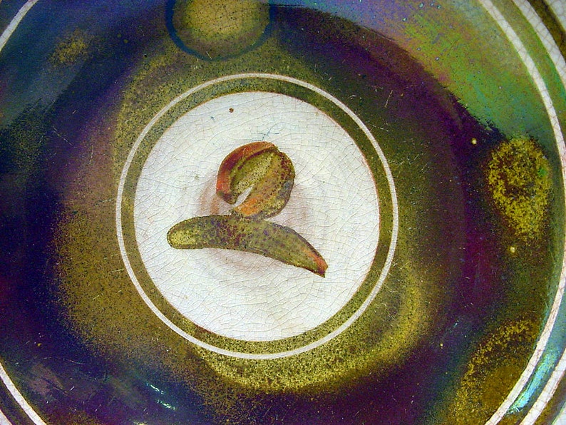 Listed Oklahoma Artist 1937 Roger Corsaw Luster Glazed Studio Pottery Bowl SIGNED