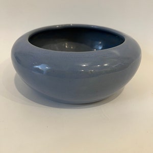 1930s Art Deco Blue Glazed ZSC Bowl