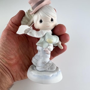 1995年 プレシャスモーメンツ フィギュア「Soot Yourself To A Merry Christmas」 エネスコ 商品番号 150096 磁器 箱とカード付き サイン入り エステート